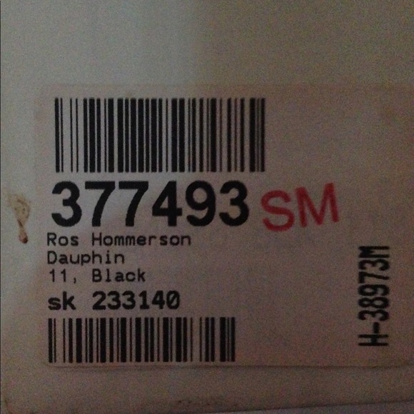 Black leather sandals size 11 - Picture 5 of 6